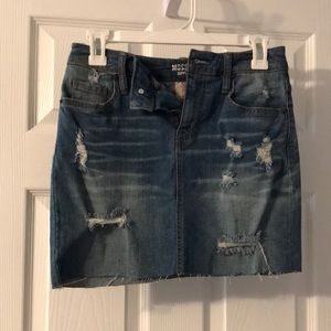 Jean skirt